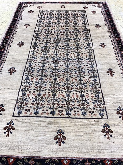 27146768h - Gabbeh fein Loribaft, Persien, Ende 20.Jhd,Korkwolle auf Wolle, ca. 298 x 194 cm, EHZ: ...