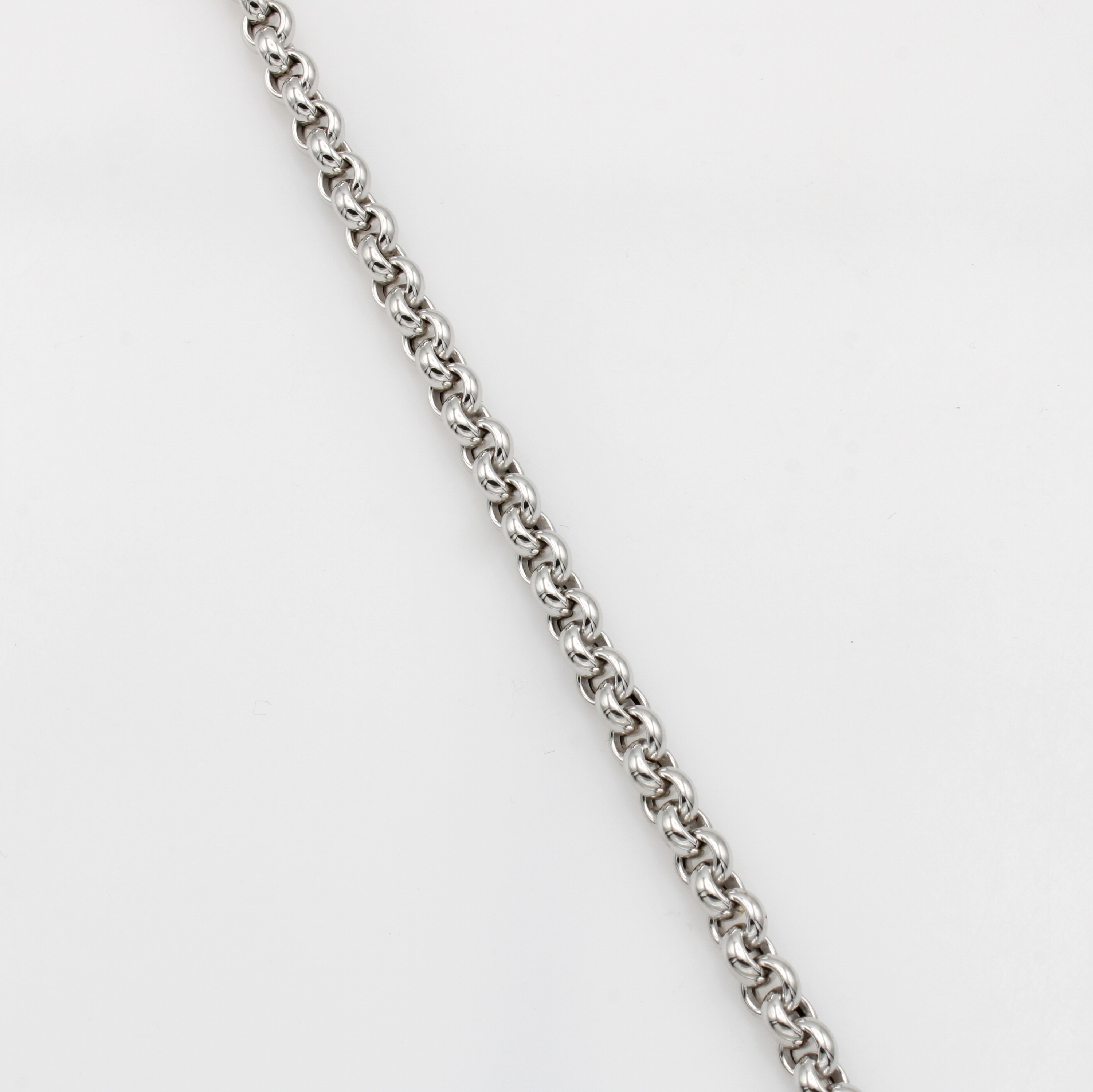 Image 27147045 - Erbsarmband, WG 585/000, Stärke ca. 6 mm, Federringschl., L. ca. 20 cm