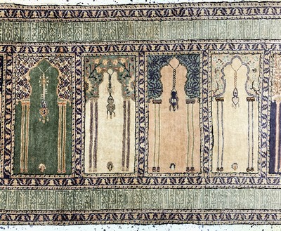 27147092b - Kayseri#´Saf#´old, Turkey, mid-20th century, mercerized cotton, approx. 237 x 76 cm, ...