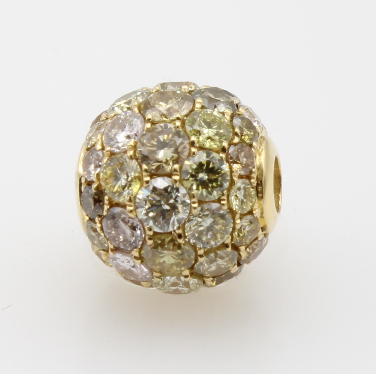 Image 27147132 - Wechselschließe mit Brillanten, GG 750/000, Brill. zus. ca. 2.16 ct natur/si, D. ca. 10 ...