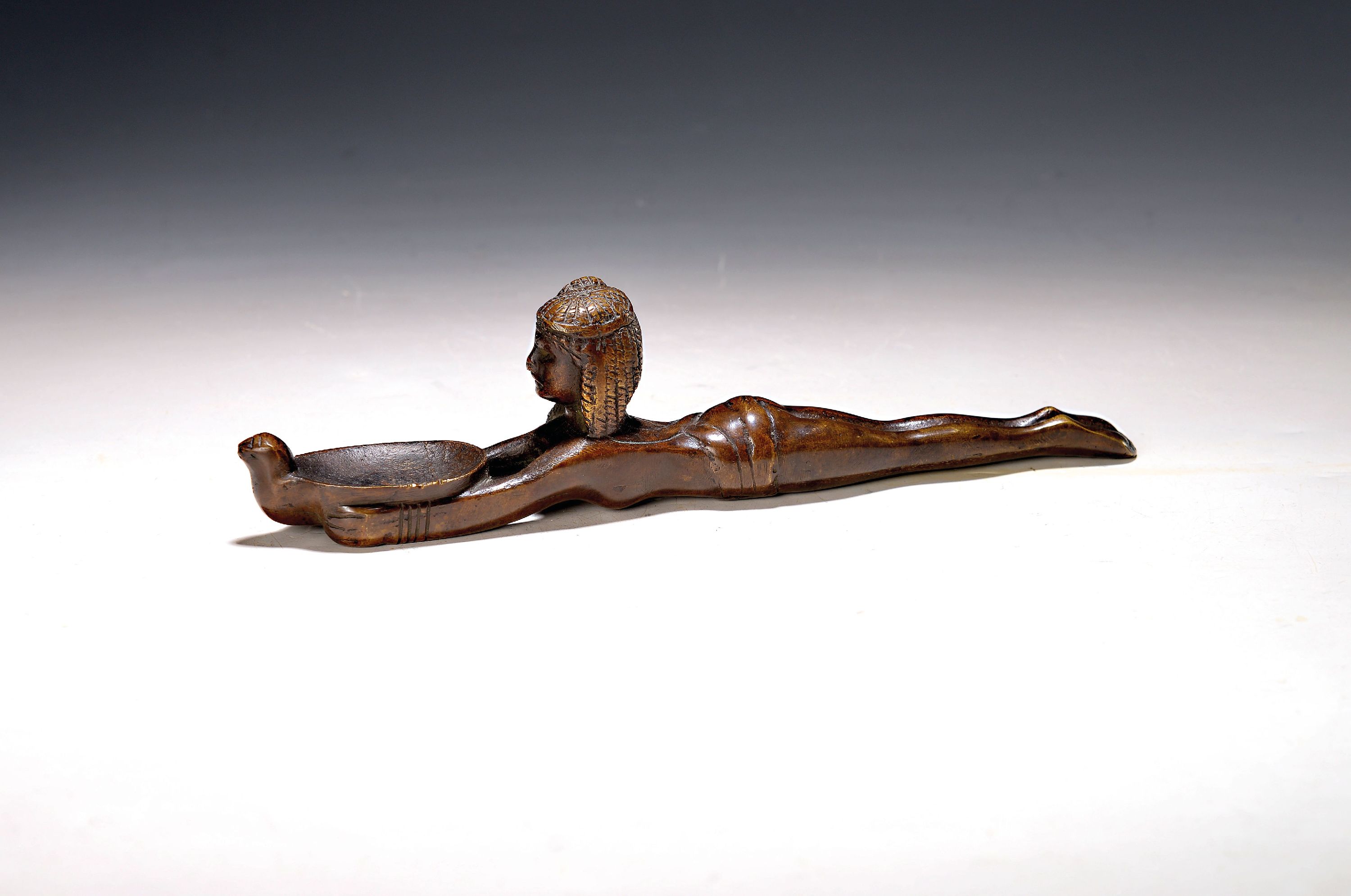 Image 27147243 - Bronzeskulptur, Frankreich, um 1900, Darstellung einer liegenden Ägypterin, H. ca. ...
