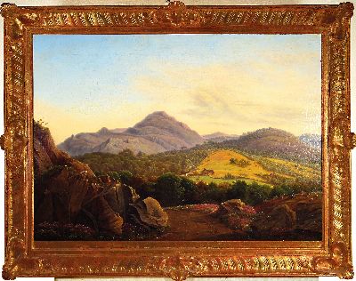 27148169k - Monogrammist P.K., datiert 1844, Kompositlandschaft wohl mit Balkanbezug, links unten ...