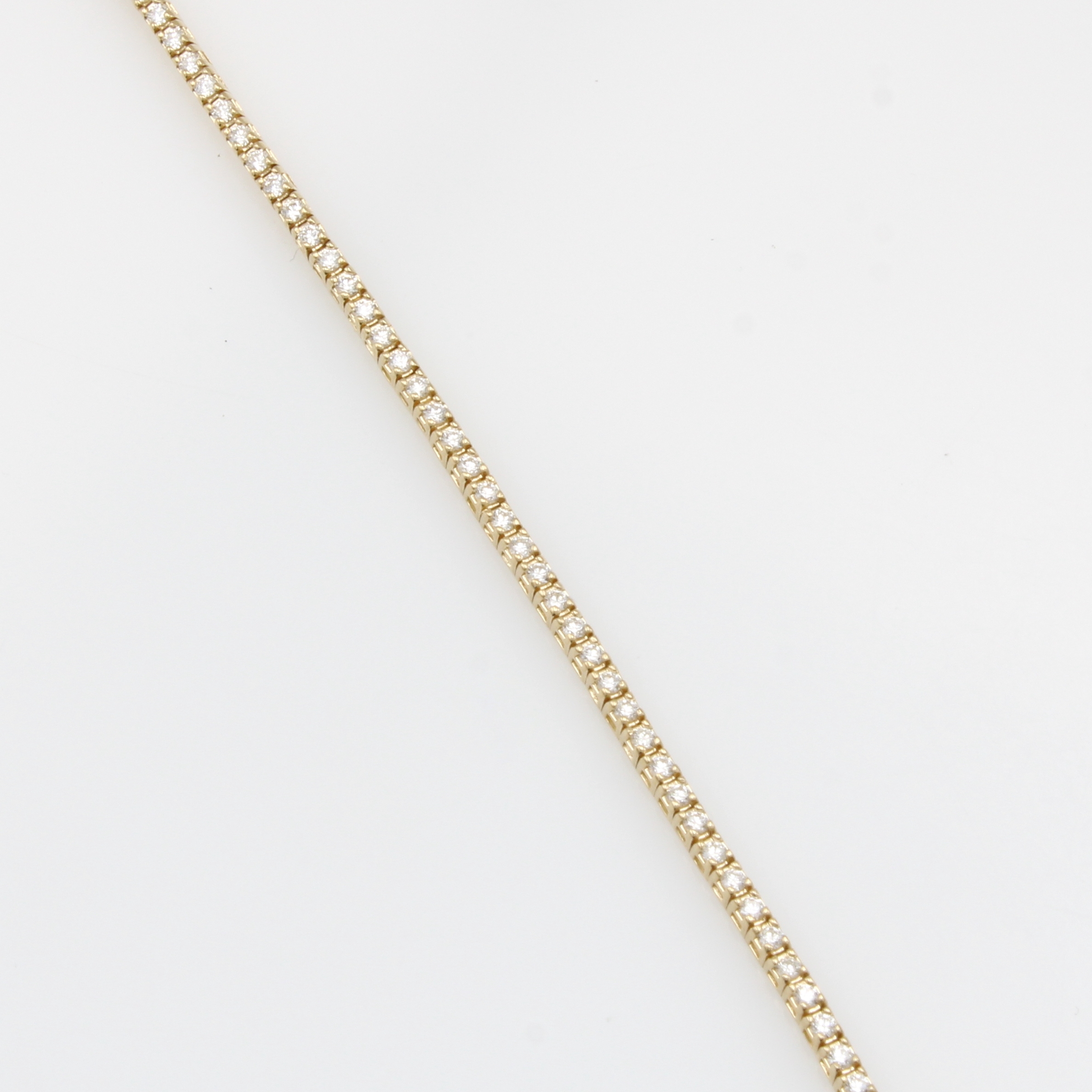 Image 27148888 - Armband mit Brillanten, GG 585/000, Brill. in Krappenfassungen zus. ca. 1.55 ct feines ...
