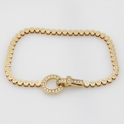 27148959a - Armband mit Brillanten, GG 585/000, Brill. zus. ca. 1 ct Weiß/lupenr., kreisförm. ...