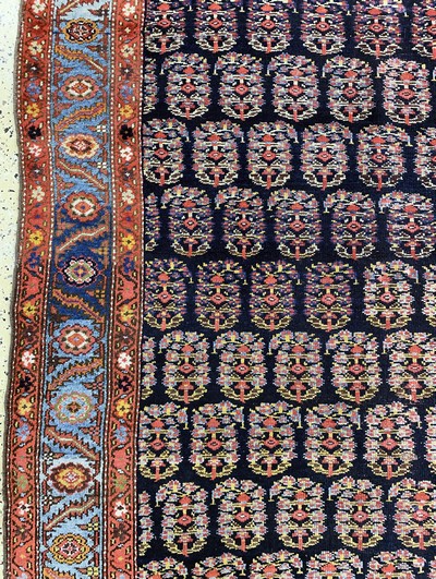 27148998c - Malayer´Kelley´antik, Persien, um 1900, Wolle auf Baumwolle, ca. 515 x 170 cm, EHZ: 4 ...