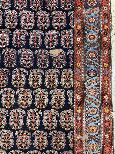 27148998d - Malayer´Kelley´antik, Persien, um 1900, Wolle auf Baumwolle, ca. 515 x 170 cm, EHZ: 4 ...