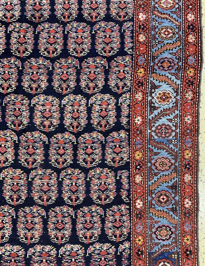27148998f - Malayer´Kelley´antik, Persien, um 1900, Wolle auf Baumwolle, ca. 515 x 170 cm, EHZ: 4 ...