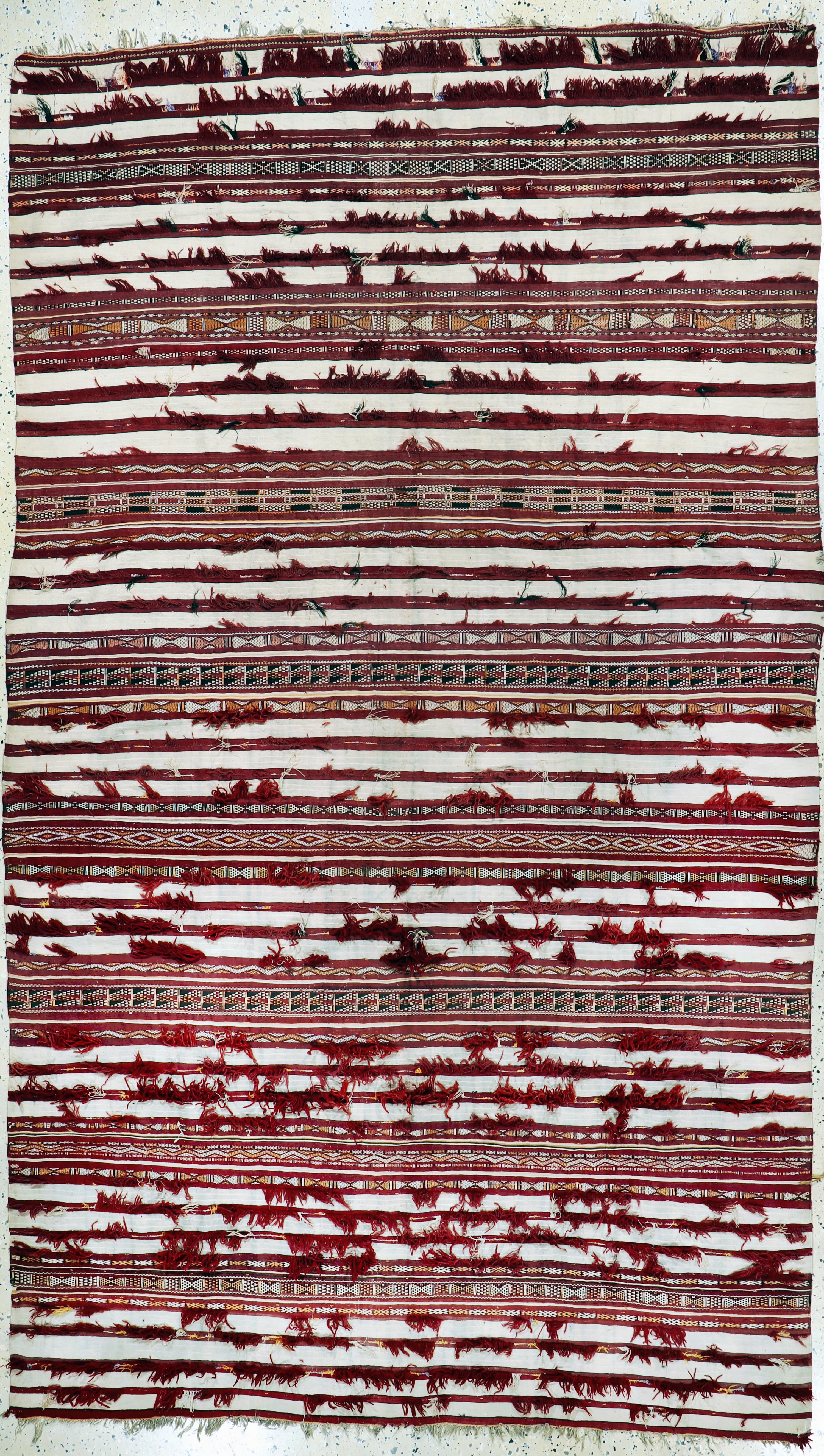 Image 27149041 - Kelim alt, Marokko, Anfang 20.Jhd, Wolle auf Wolle, ca. 305 x 175 cm, EHZ: 2 ...