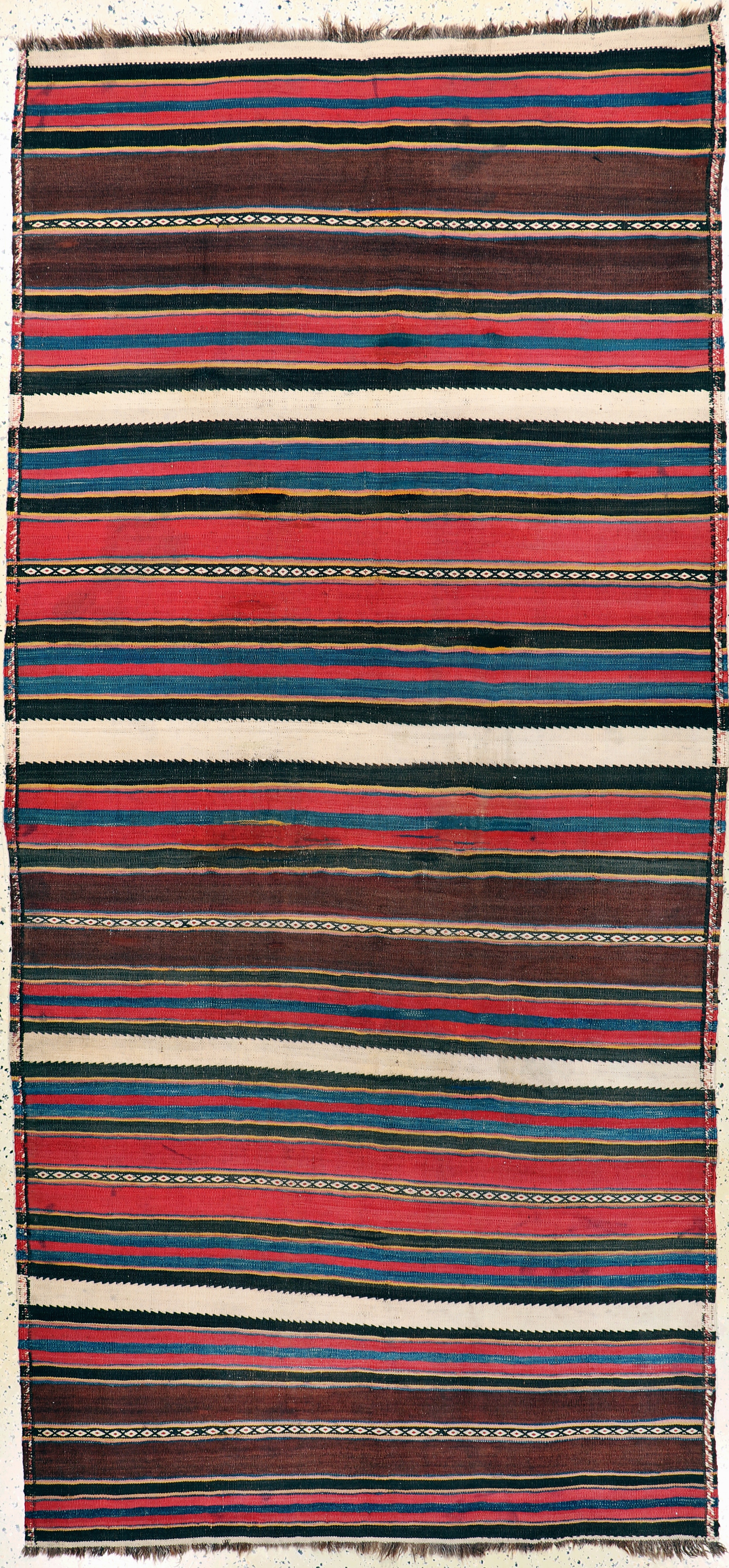 Image 27149051 - Kurdish Kilim, Persia, early 20th century, wool on wool, approx. 304 x 143 cm, ...