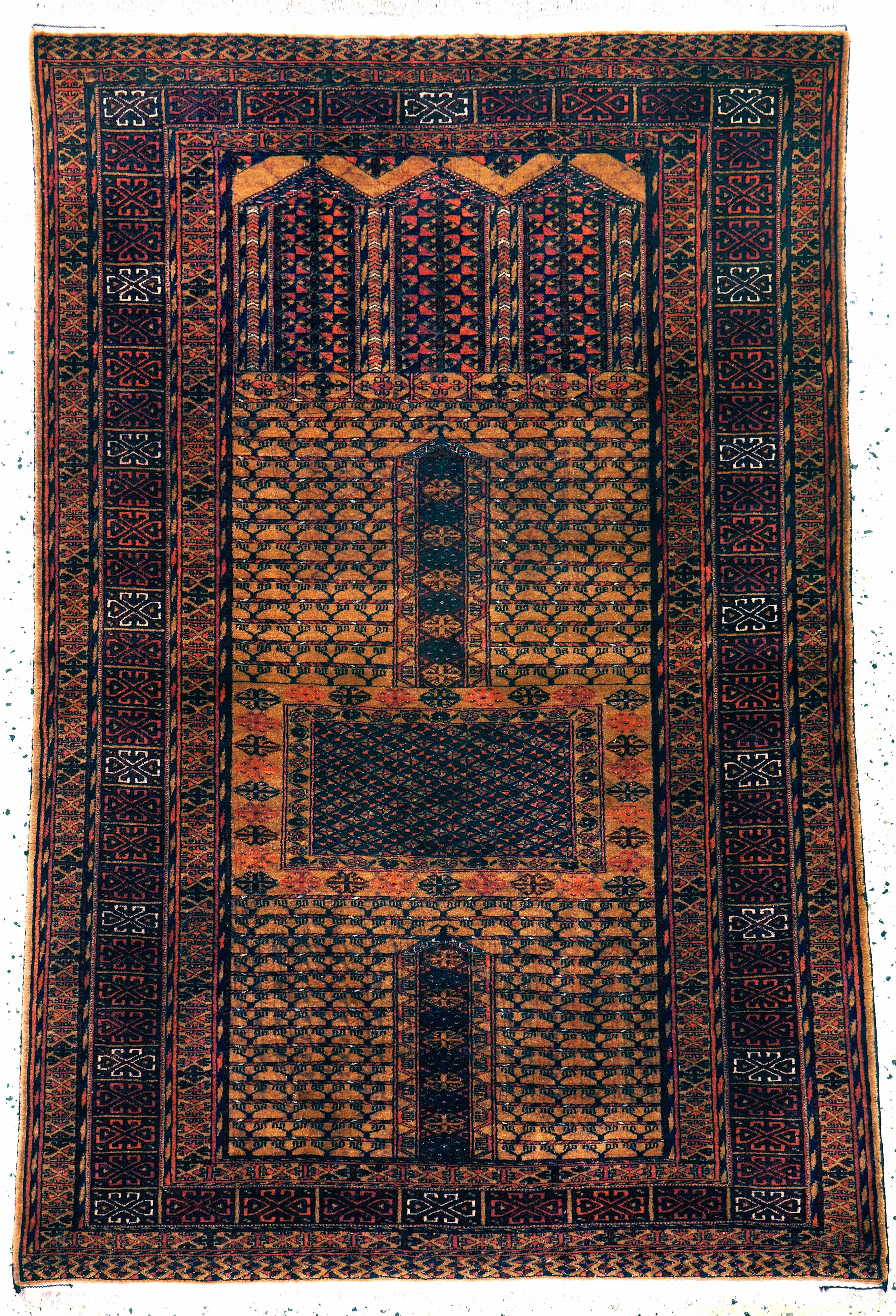 Image 27149059 - Mauri Engsi, Afghanistan, Mitte 20.Jhd, Wolle auf Wolle, ca. 172 x 122 cm, EHZ: 2 ...
