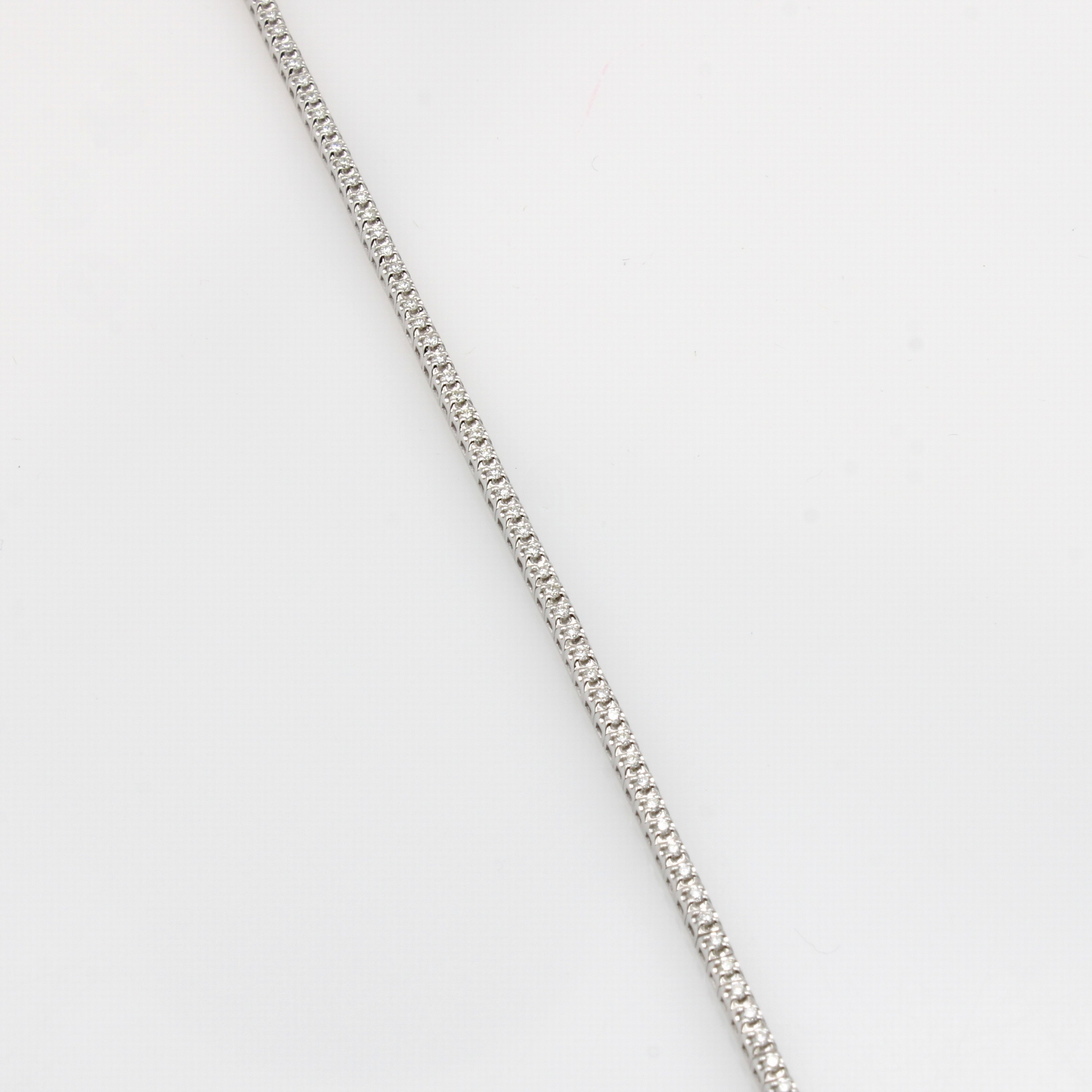 Image 27149060 - Armband mit Brillanten, WG 585/000, Brill. zus. ca. 0.67 ct Weiß/lupenr., Kastenschl. ...