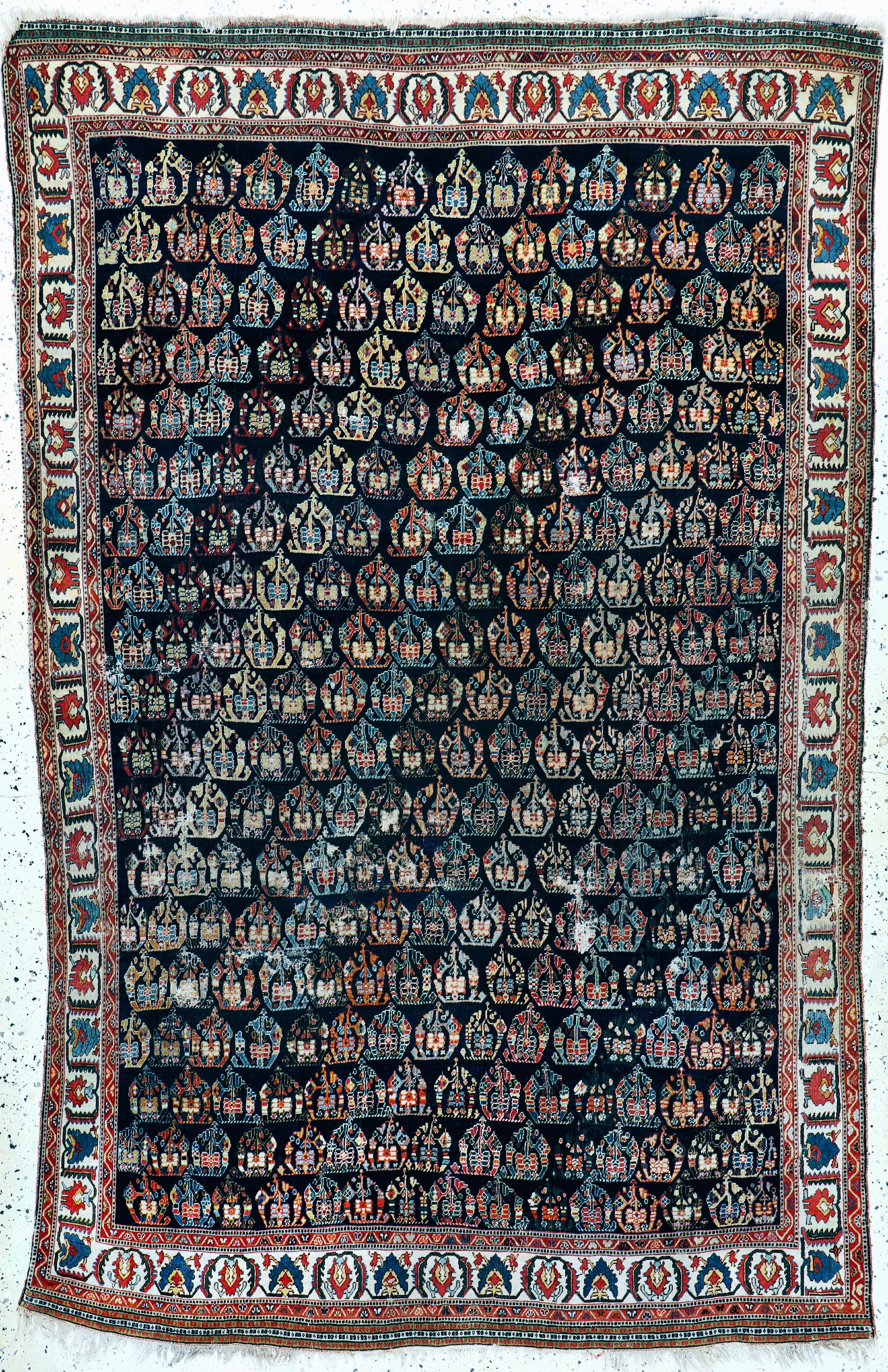 Image 27149081 - Ghaschgai Kaschkuli antik, Persien, 19.Jhd , Wolle auf Wolle, ca. 250 x 160 cm, EHZ: 4 ...