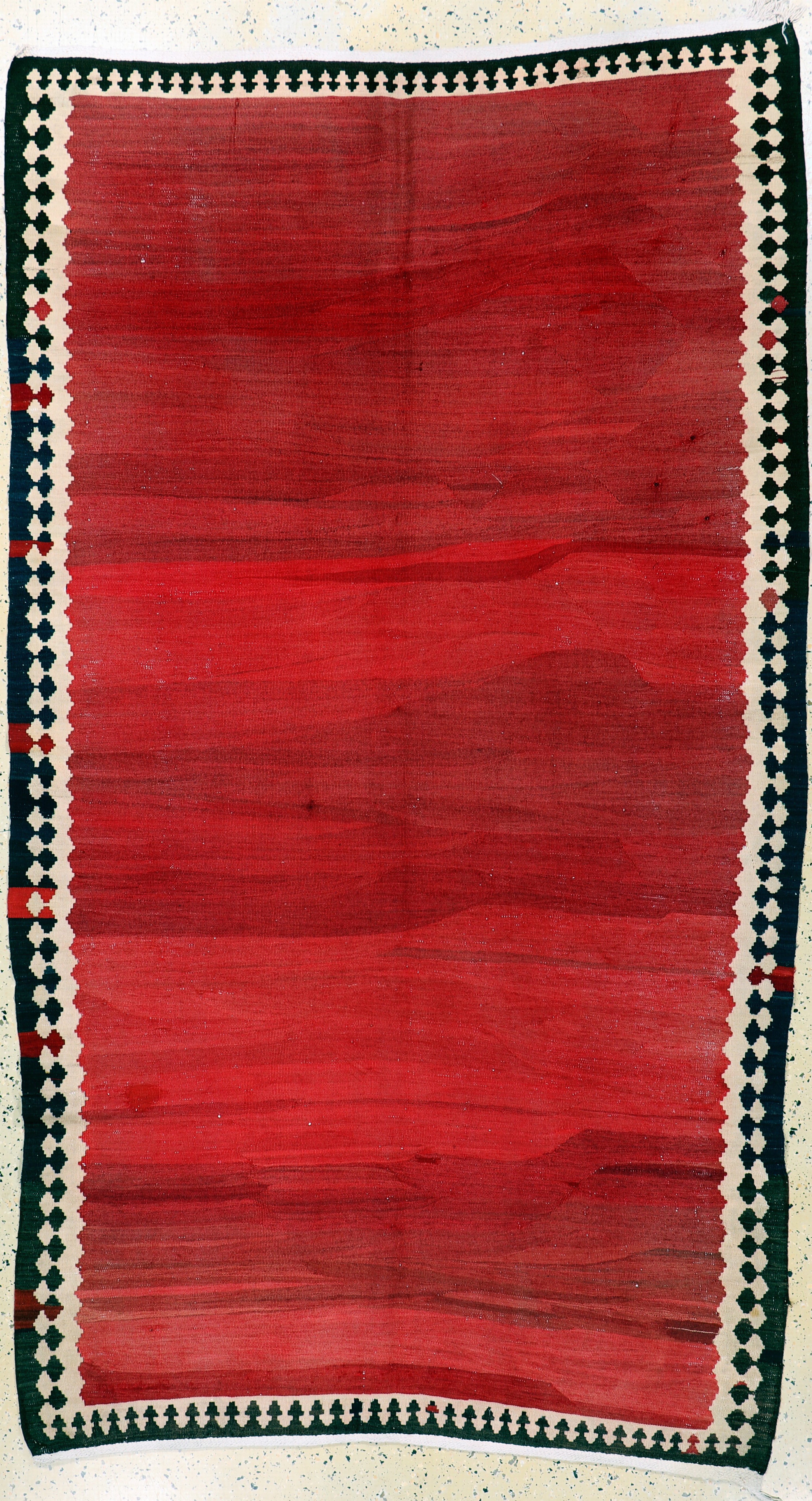 Image 27149082 - Ghaschgai Kelim, Persien, Anfang 20.Jhd, Wolle auf Baumwolle, ca. 260 x 146 cm, EHZ: ...