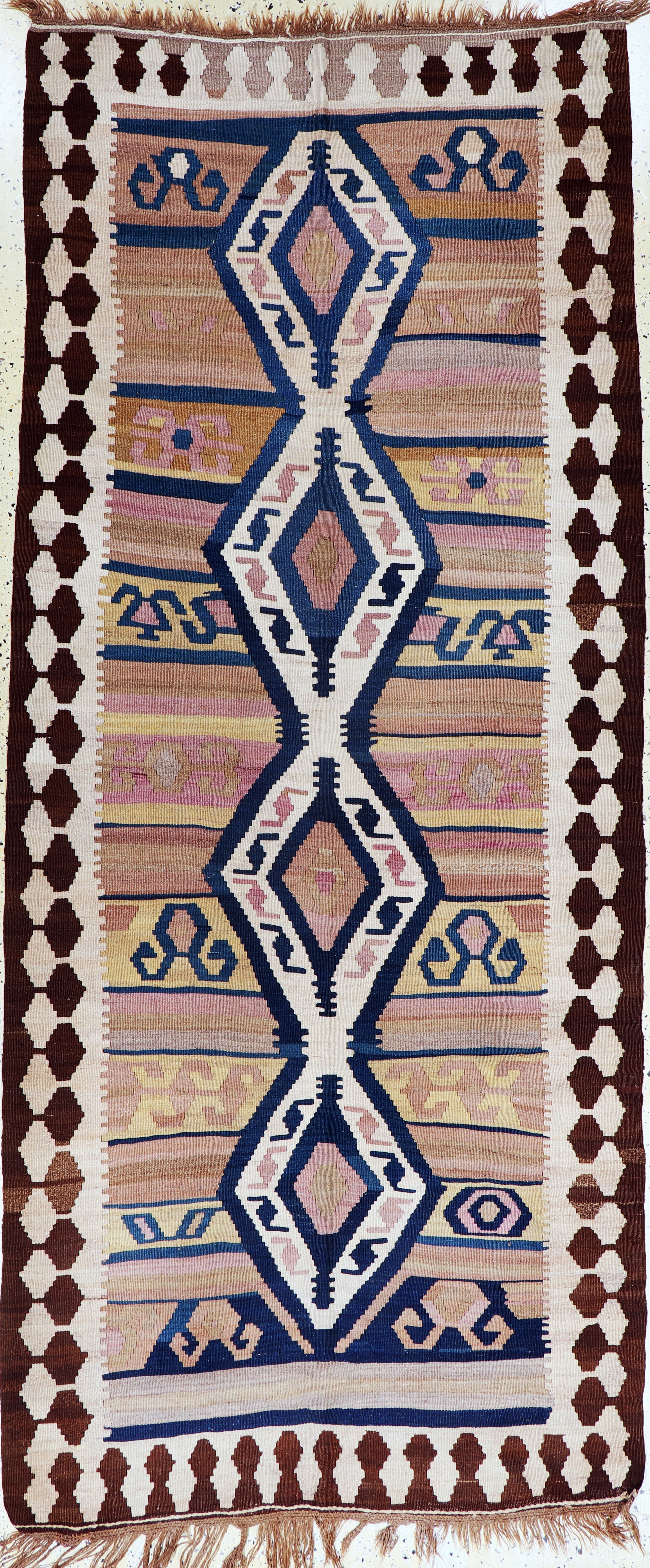 Image 27149083 - Bachtiar Kelim, Persien, Anfang 20.Jhd, Wolle auf Wolle, ca. 310 x 130 cm, EHZ: 2 ...