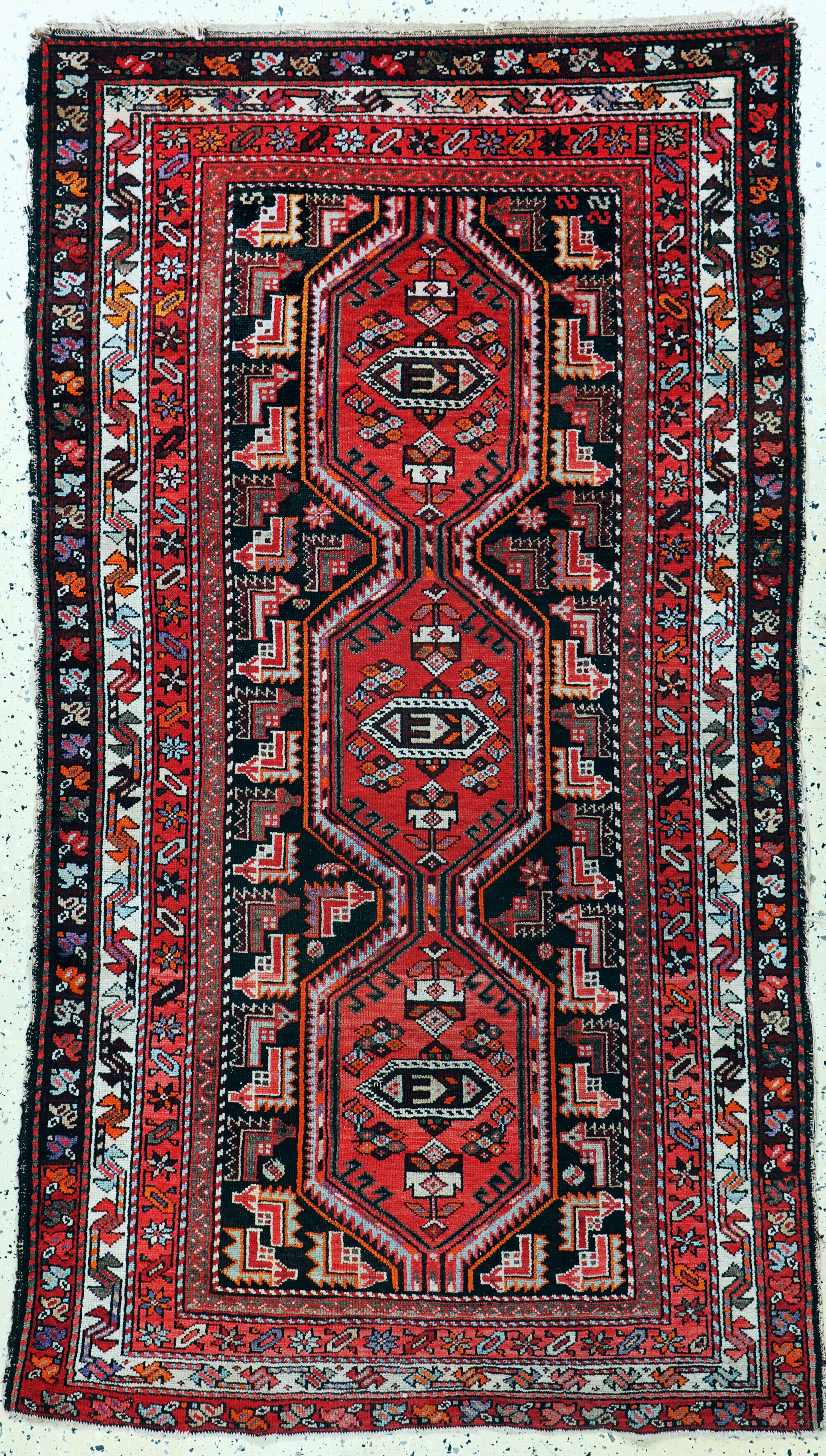 Image 27149092 - Malayer antik, Persien, um 1900, Wolle auf Baumwolle, ca. 190 x 110 cm, EHZ: 3 ...