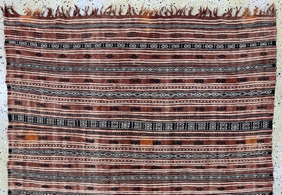 27149027a - Rabat Kelim, Marokko, Mitte 20.Jhd, Wolle auf Wolle, ca. 260 x 117 cm, EHZ: 2 ...