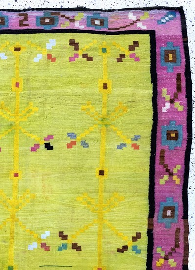 27149042b - Kelim alt, Marokko, Anfang 20.Jhd, Wolle auf Wolle, ca. 265 x 160 cm, EHZ: ...