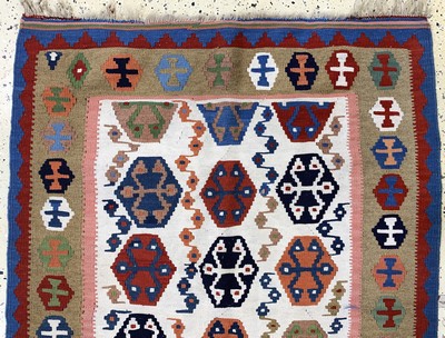 27149049e - 2 Lots Shahsawan Kelim, Persien, Ende 20.Jhd, Wolle auf Wolle, ca. 160 x 107 cm, EHZ: 2 ...