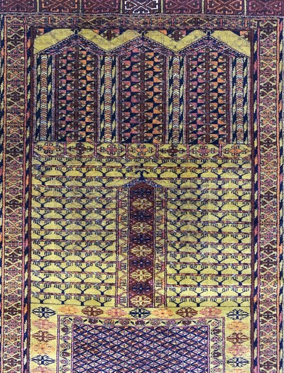 27149059c - Mauri Engsi, Afghanistan, Mitte 20.Jhd, Wolle auf Wolle, ca. 172 x 122 cm, EHZ: 2 ...