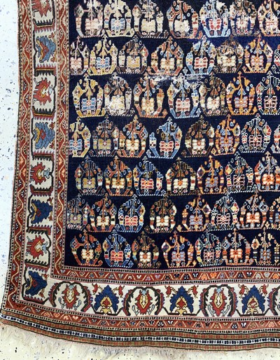 27149081b - Ghaschgai Kaschkuli antik, Persien, 19.Jhd , Wolle auf Wolle, ca. 250 x 160 cm, EHZ: 4 ...