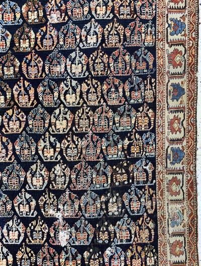 27149081c - Ghaschgai Kaschkuli antik, Persien, 19.Jhd , Wolle auf Wolle, ca. 250 x 160 cm, EHZ: 4 ...