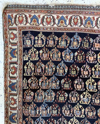 27149081e - Ghaschgai Kaschkuli antik, Persien, 19.Jhd , Wolle auf Wolle, ca. 250 x 160 cm, EHZ: 4 ...