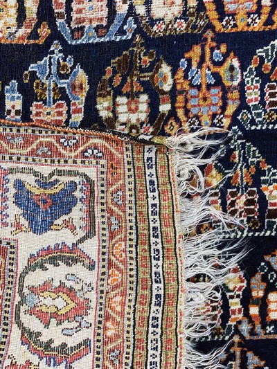 27149081h - Ghaschgai Kaschkuli antik, Persien, 19.Jhd , Wolle auf Wolle, ca. 250 x 160 cm, EHZ: 4 ...
