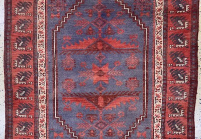 27149090b - Yagcibedir, Türkei, Mitte 20.Jhd, Wolle auf Wolle, ca. 190 x 108 cm, EHZ: 2 ...