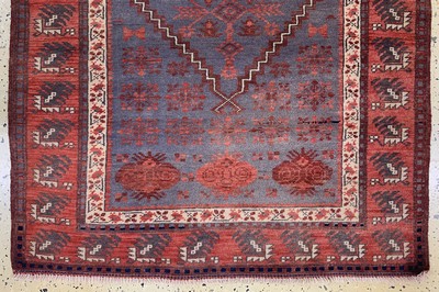 27149090c - Yagcibedir, Türkei, Mitte 20.Jhd, Wolle auf Wolle, ca. 190 x 108 cm, EHZ: 2 ...