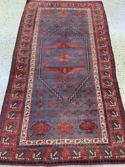 27149090d - Yagcibedir, Türkei, Mitte 20.Jhd, Wolle auf Wolle, ca. 190 x 108 cm, EHZ: 2 ...