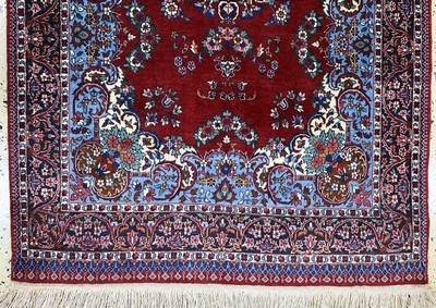 27149091b - Täbriz, Persien, Mitte 20.Jhd, Wolle auf Baumwolle, ca. 195 x 125 cm, EHZ: 2 ...