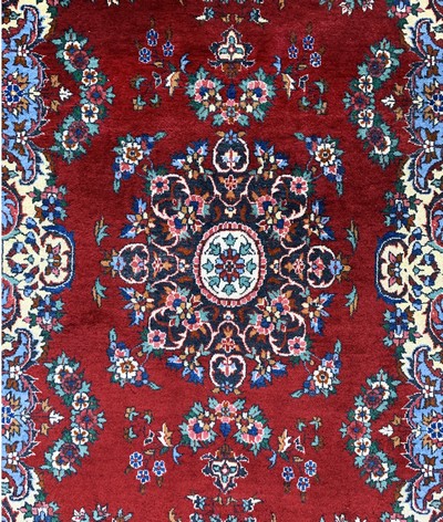 27149091c - Täbriz, Persien, Mitte 20.Jhd, Wolle auf Baumwolle, ca. 195 x 125 cm, EHZ: 2 ...