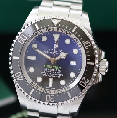 27149097b - ROLEX Oyster Perpetual Date Deepsea D-Blue Referenz 116660, Automatik, Chronometer der ...