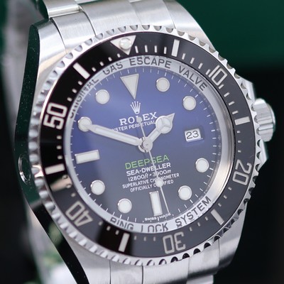 27149097e - ROLEX Oyster Perpetual Date Deepsea D-Blue Referenz 116660, Automatik, Chronometer der ...