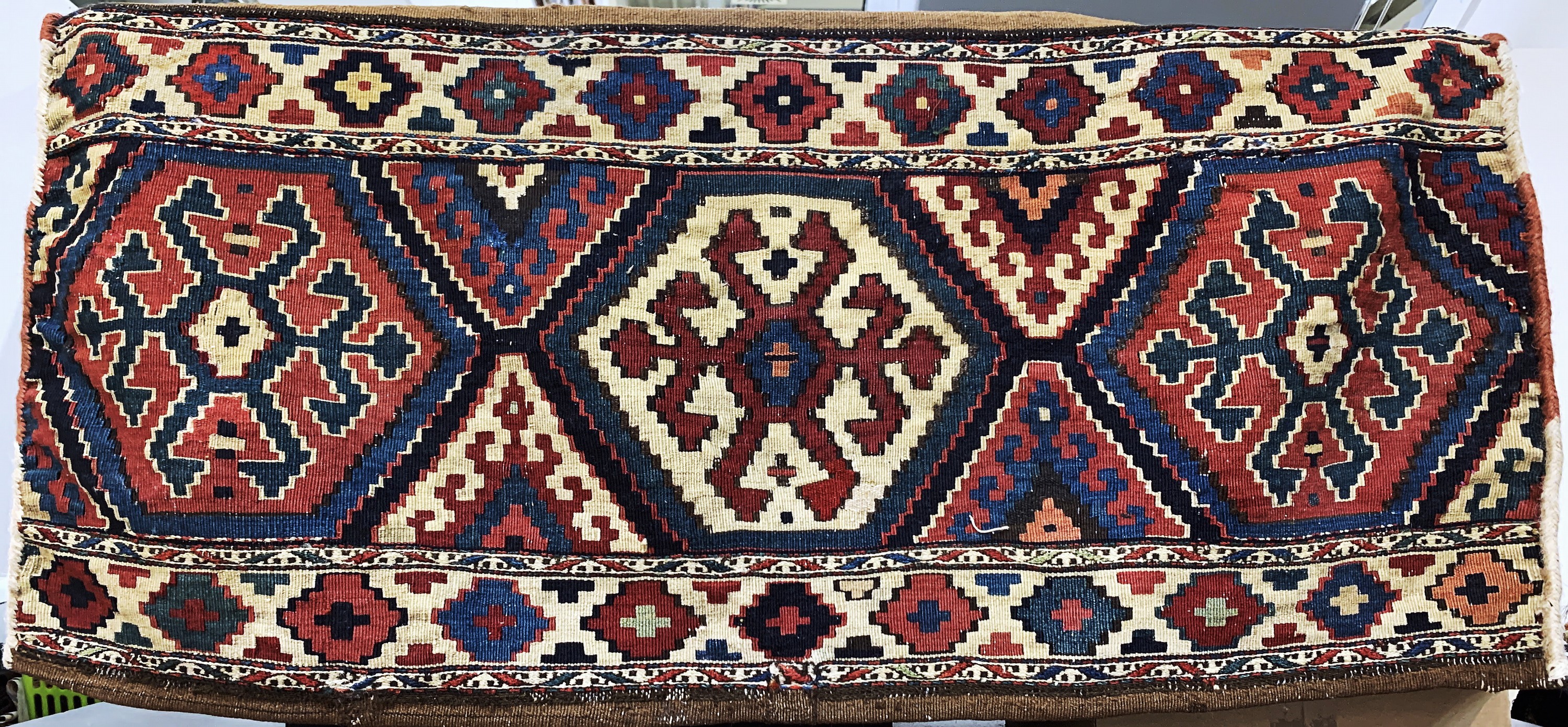 Image 27149281 - Shahsawan´Mafrasch´, Persien, Anfang 20.Jhd, Wolle auf Wolle, ca. 110 x 50 x 50 cm, ...