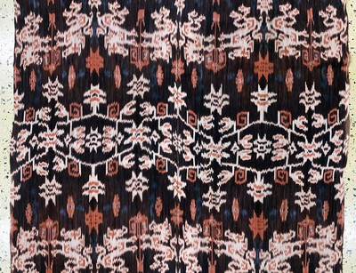 27149273b - Sumba´Ikat´, Indonesien, Anfang 20.Jhd, Baumwolle, ca. 240 x 114 cm, EHZ: 2 ...