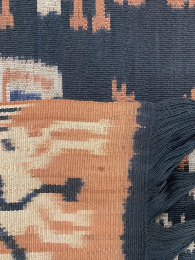 27149275e - Sumba´Ikat´, Indonesien, Anfang 20.Jhd, Baumwolle, ca. 215 x 100 cm, EHZ: 2 ...