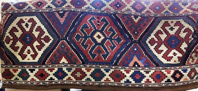 27149281a - Shahsawan´Mafrasch´, Persien, Anfang 20.Jhd, Wolle auf Wolle, ca. 110 x 50 x 50 cm, ...