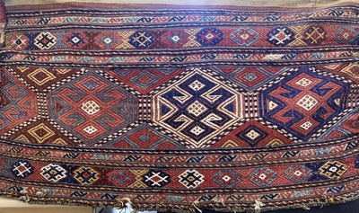 27149283a - Shahsawan#´Mafrash#´, Persia, around 1900, wool on wool, approx. 90 x 50 x 45 cm, ...