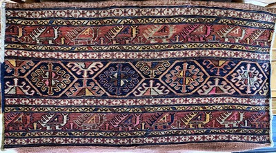27149285a - Shahsawan ´Mafrasch´, Persien, Anfang 20.Jhd, Wolle auf Wolle, ca. 95 x 50 x 45 cm, ...