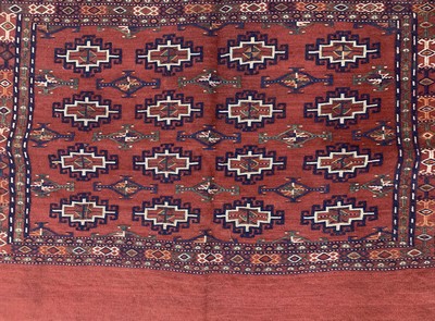 27149296e - 3 Lots Tschowal, Turkmenistan, Mitte 20.Jhd, Wolle auf Wolle, ca. 127 x 80 cm, EHZ:2 ...