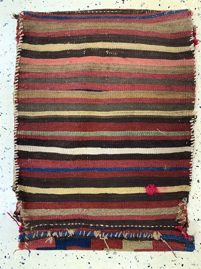 27149299c - 4 Shahsawan Kelim Doppelttaschen, Persien, Anfang 20.Jhd, Wolle auf Wolle, 130 x 55 cm, ...