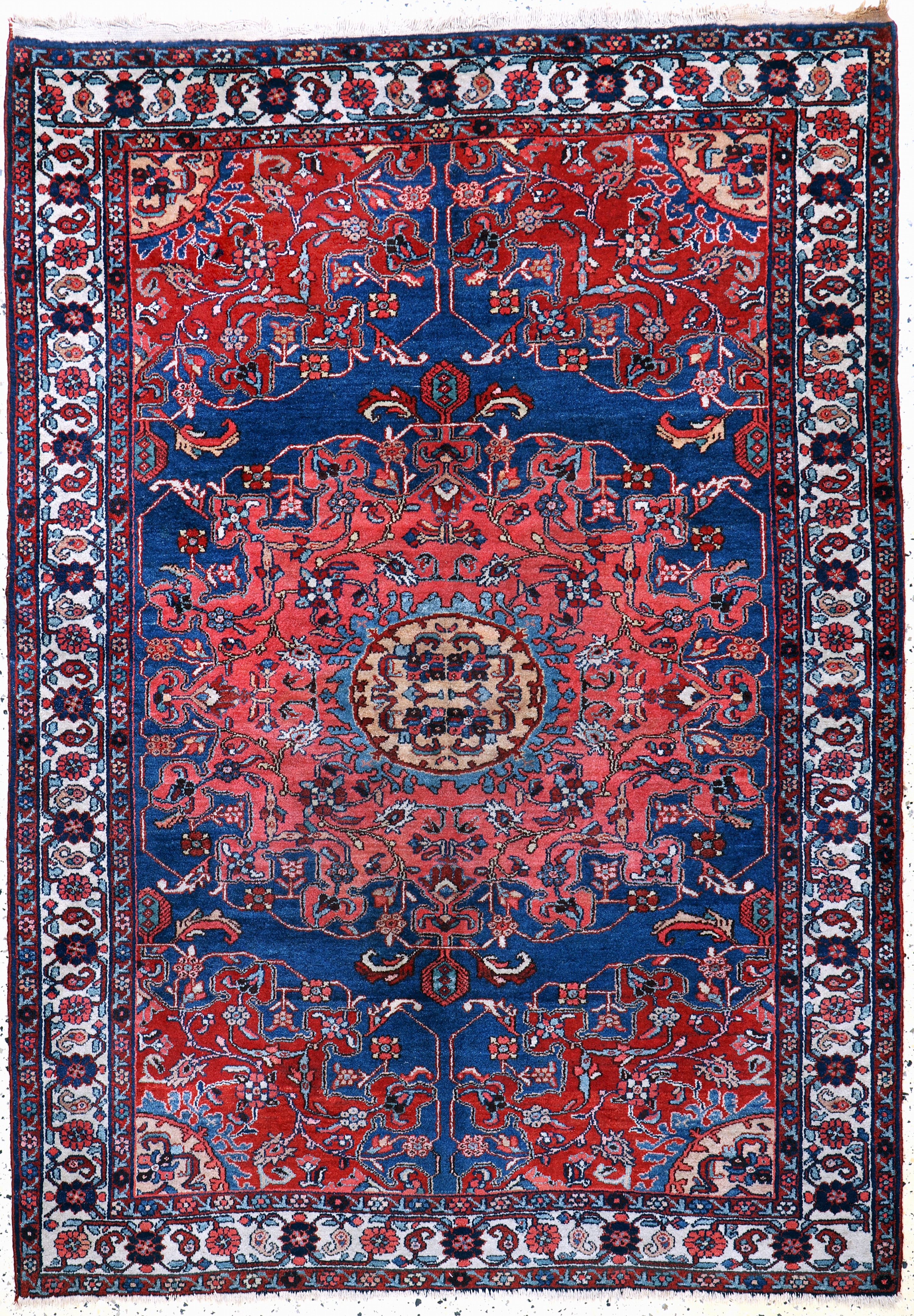Image 27149314 - Tafresch, Persien, Mitte 20.Jhd, Wolle auf Baumwolle, ca. 198 x 142 cm, EHZ: 2-3 ...