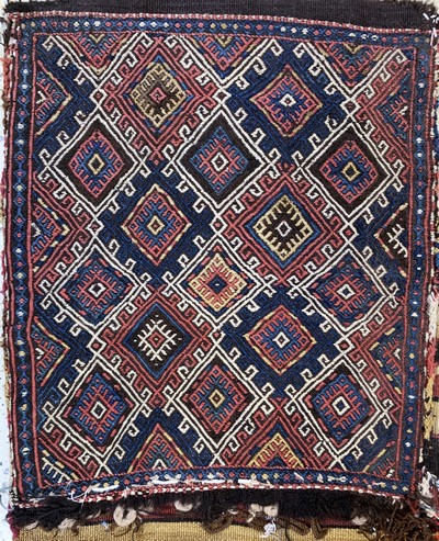 27149301j - 4 Sumakh Doppeltaschen, Persien, Anfang 20.Jhd, Wolle auf Wolle, ca. 145 x 75 cm, EHZ:3 ...