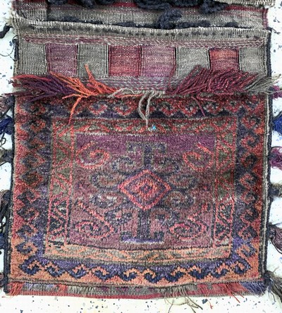 27149302h - 3 Doppelttaschen, Persien, Anfang 20.Jhd, Wolle auf Wolle, ca. 130 x 52 cm, EHZ: 2-3 ...