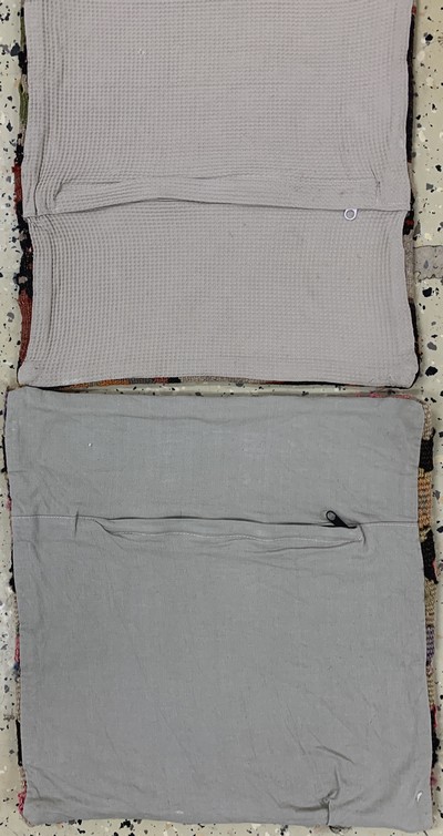 27149303d - 3 Selbstgemachte Taschen, Türkei, Mitte 20.Jhd, Wolle auf Wolle, ca. 100 x 60 cm & ca. ...