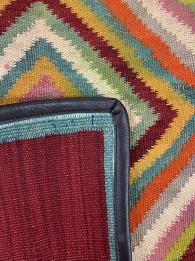 27149303e - 3 Selbstgemachte Taschen, Türkei, Mitte 20.Jhd, Wolle auf Wolle, ca. 100 x 60 cm & ca. ...