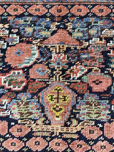 27149306c - Afshar bag face antique, Persia, 19th century,wool on wool, approx. 60 x 67 cm, ...