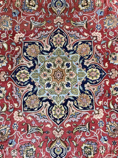 27149311d - Täbriz, Persien, .Mitte 20.Jhd, Wolle auf Baumwolle, ca. 323 x 240 cm, EHZ: 2 ...