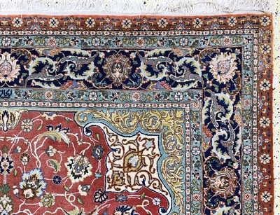 27149311f - Täbriz, Persien, .Mitte 20.Jhd, Wolle auf Baumwolle, ca. 323 x 240 cm, EHZ: 2 ...